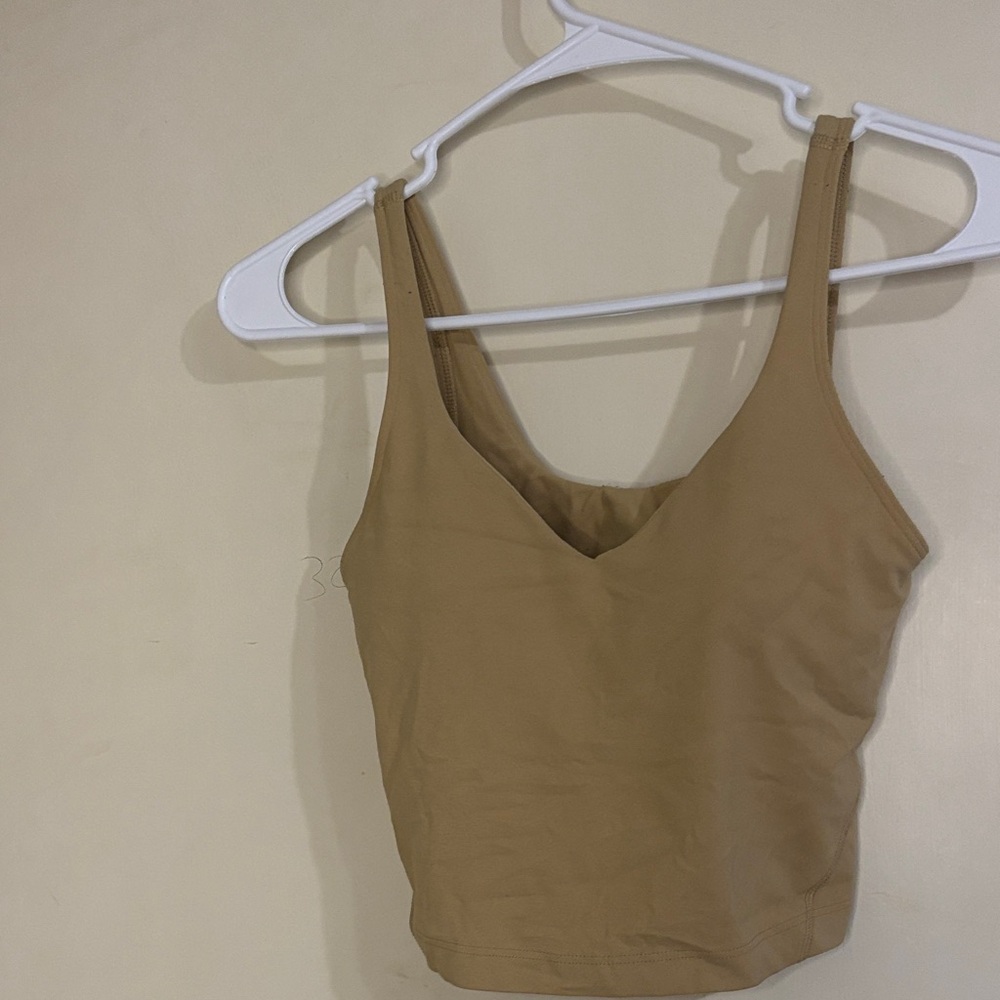 Lululemon tank top builtin bra
